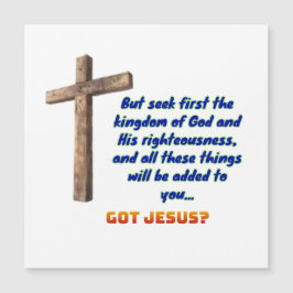 Mateo 6:33 Cruz