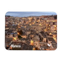 Matera, Italia - imán por la fuga de terciopelo