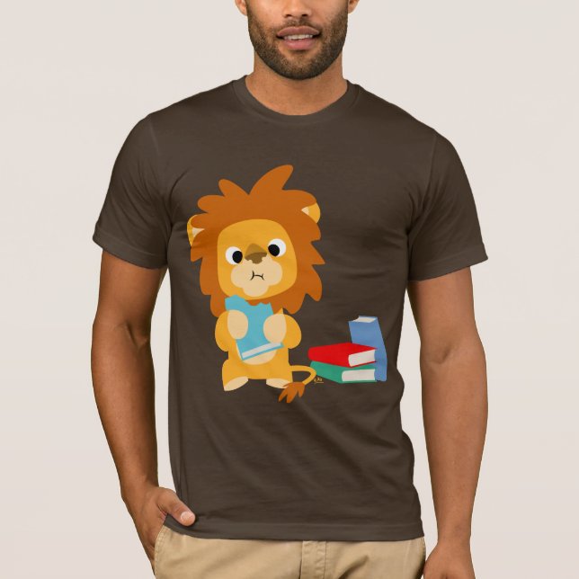 Materia en que pensar camiseta del dibujo animado (Anverso)