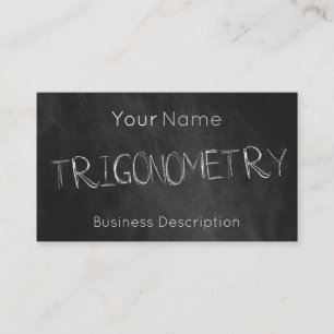 Materia escolar - Tarjeta de presentación