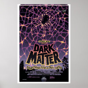 Materia Oscura NASA Póster de Viaje Espacial Impre