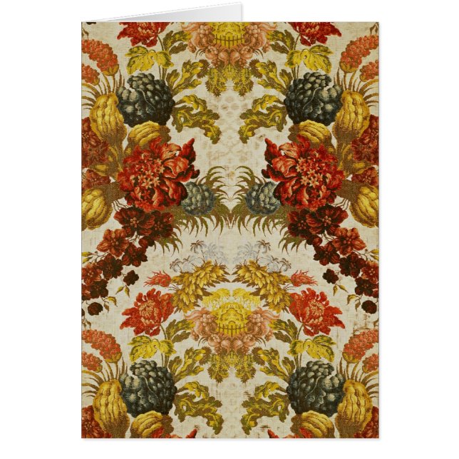 Materia textil con un estampado de flores de (Frente)