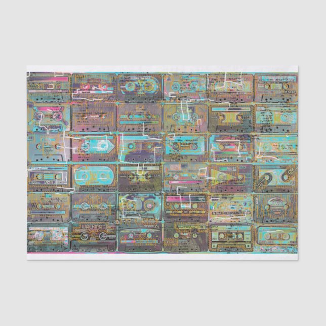 Material de cinta de cassette para papel de descon (Anverso)