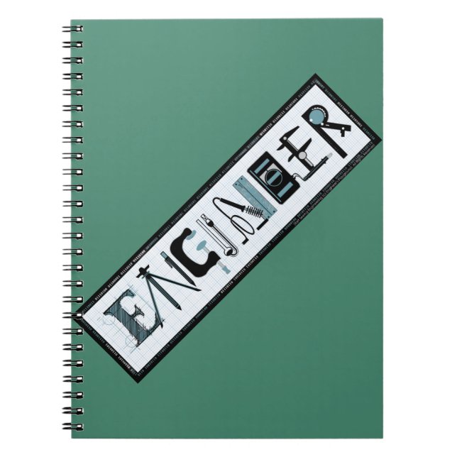 Material de ingeniería del cuaderno de operaciones (Frente)