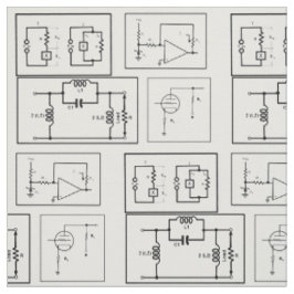 Material de tela de circuitos eléctricos