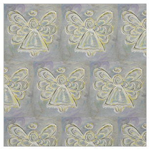 Material de tela del arte del ángel de la custodi