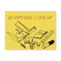 Material didáctico sobre la invitación a matricula