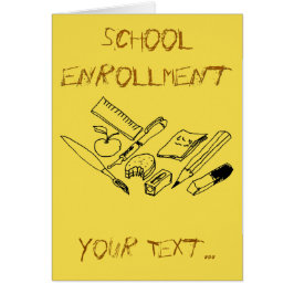 Material didáctico sobre la invitación a matricula