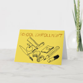 Material didáctico sobre la invitación a matricula