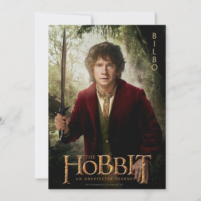 Material gráfico de edición limitada: BILBO BAGGIN (Anverso)