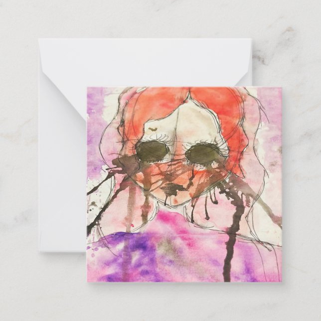 Material gráfico de Katie #2 - Tarjeta de nota (Anverso)