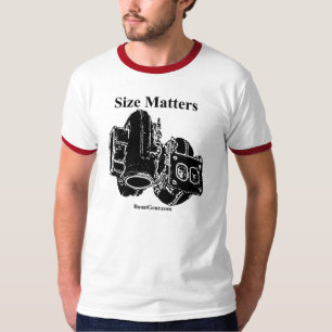 Materias del tamaño - camiseta del campanero del