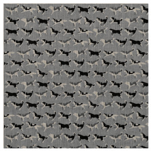 Materias textiles fornidas del perro de las telas