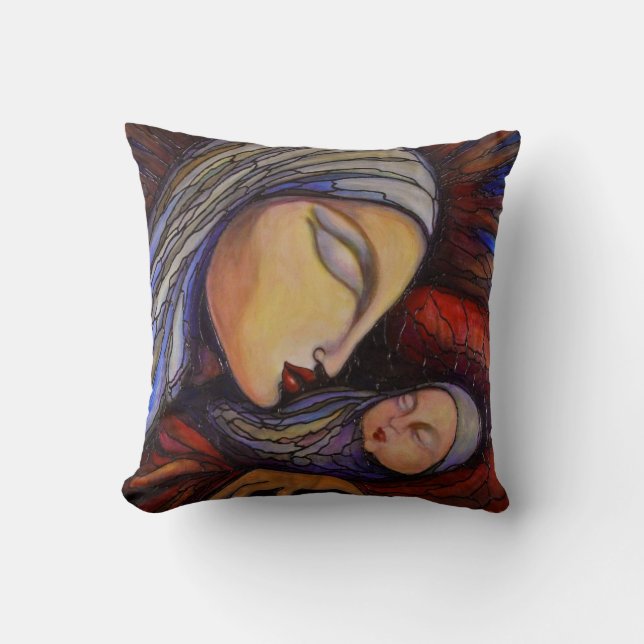 Maternidad - Cojín decorativo (Anverso)