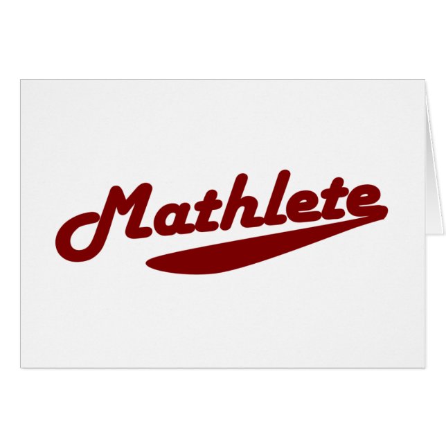 Mathlete (Anverso (Horizontal))