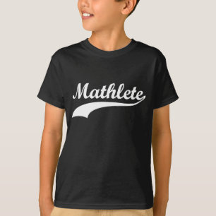 Mathlete embroma la camiseta