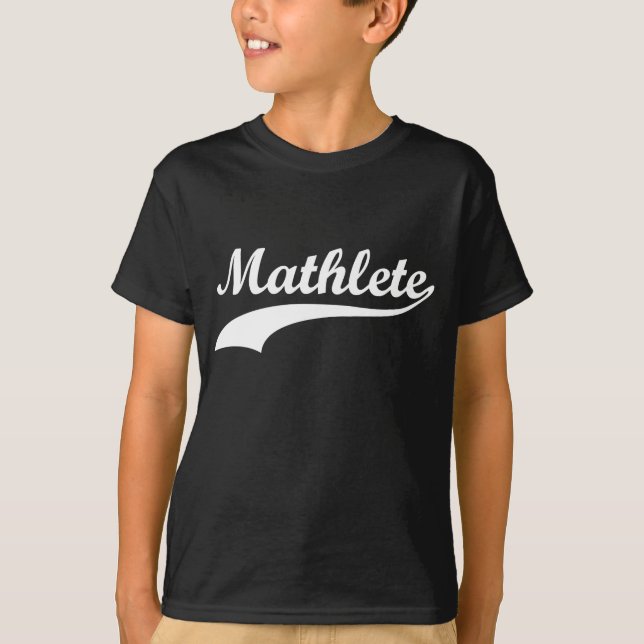 Mathlete embroma la camiseta (Anverso)