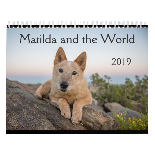 Matilda y el calendario del mundo 2019 (Tapa)