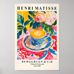 Matisse Espresso Cup Arte Imprimir, Poster de Café