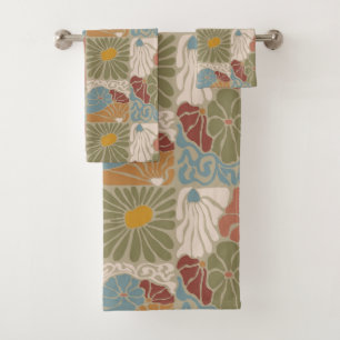Matisse Groovy floral Art Nouveau 1970s Boho 