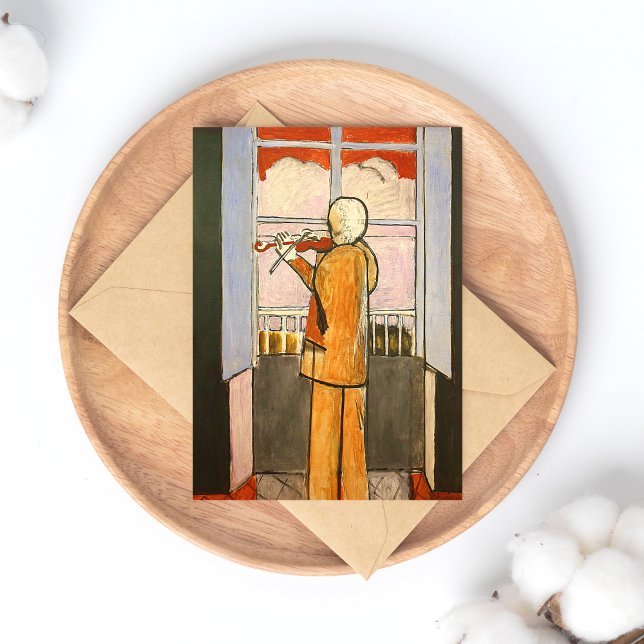 Matisse, violinista en la tarjeta postal del Bella (Subido por el creador)