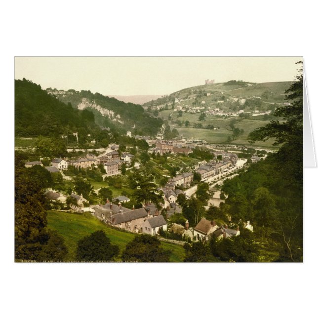 Matlock Bath, Derbyshire, Inglaterra (Anverso (Horizontal))