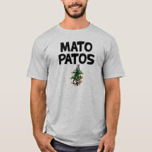 Mato Patos Logo Caza De Patos De Camiseta