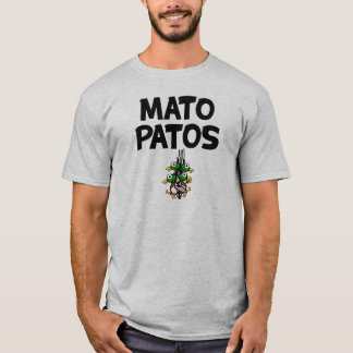 Mato Patos Logo Caza De Patos De Camiseta