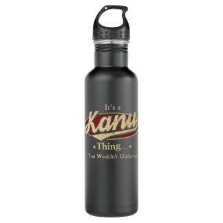 Matraz de agua de Kanu, botella de agua de Kanu