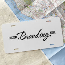 Blanco del logotipo de la marca profesional para e