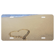 Corazones De Playa En Arena