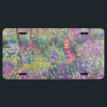 Matrícula El jardín del artista en Giverny por Claude Monet<br><div class="desc">El jardín del artista en Givernyby Claude Monet</div>
