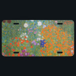 Matrícula Gustav Klimt Flor Jardín Naturaleza<br><div class="desc">Un bonito cuadro del jardín,  un cuadro clásico de Gustav Klimt,  llamado Cottage Garden,  o Bauergarten,  1907,  que se encuentra cerca de un jardín de flores,  un cuadro de flores de colores.</div>