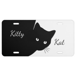 Matrícula Nombres de gatos negros sly