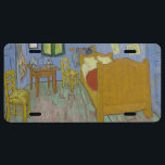 Matrícula Pintura de dormitorio Vincent Van Gogh<br><div class="desc">Pintura de obra maestra Van Gogh - Esta pintura de Vincent van Gogh llamada The Bedroom es una pintura de su habitación de 1889,  en el Instituto de Arte de Chicago. Era su dormitorio en Arles,  Francia,  que decoró y creó este cuadro de su dormitorio.</div>