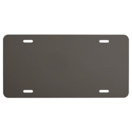 Matrícula Sin tiempo - Planta de licencia de Earthy Brown