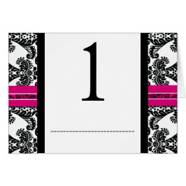 Matrimonio Damasco negro y rosa