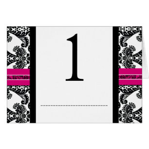 Matrimonio Damasco negro y rosa