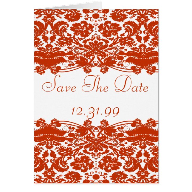 Matrimonio de Damasco Rojo (Frente)