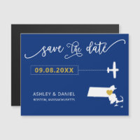 Matrimonio de Massachusetts Salven la tarjeta de f