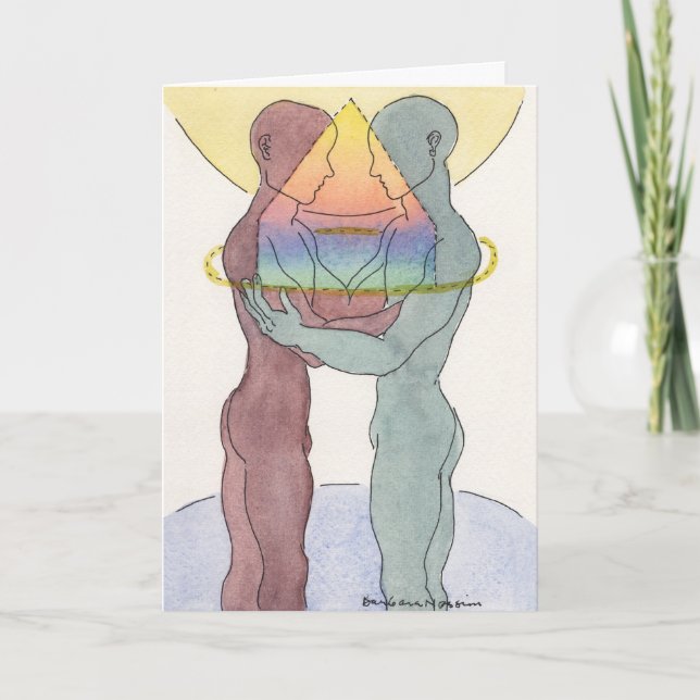 Matrimonio homosexual o tarjeta de unión (Anverso)