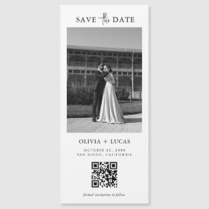 Matrimonio magnético de fotos con estilo de código