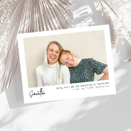 Matrón de Moda Mínima de guión de foto de propuest