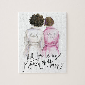 ¿Matrona del honor? El Br de DK del rompecabezas