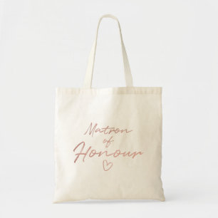 Matrona del honor - la falsa bolsa de asas del