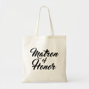 Matrona linda de la bolsa de asas del favor del