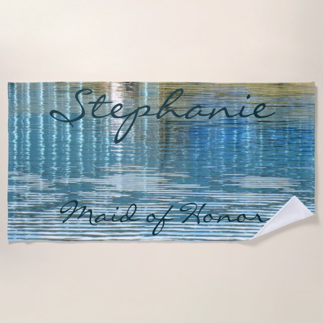 Matrona o criada de la toalla de playa del (Anverso)