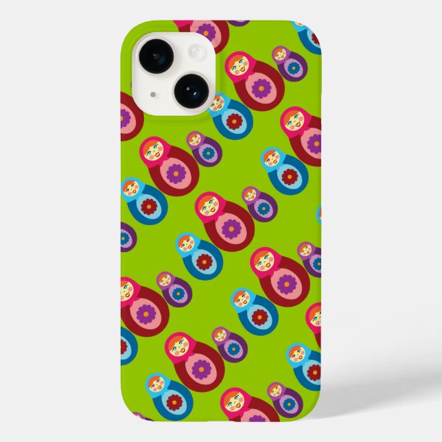 Matryoshka Doll iPhone 7 Funda (Reverso )