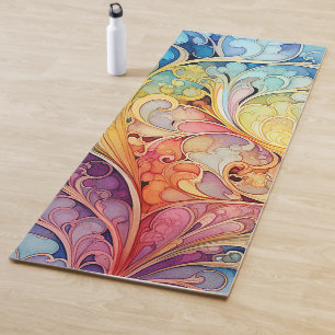 Mats de Yoga Personalizados con Diseños