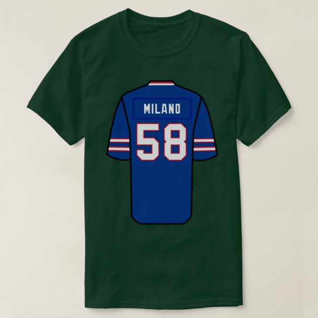 Matt Milano Jersey (Diseño del anverso)